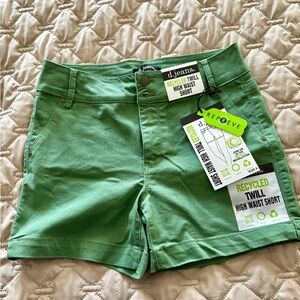 d.jeans recycled twill high waist shorts